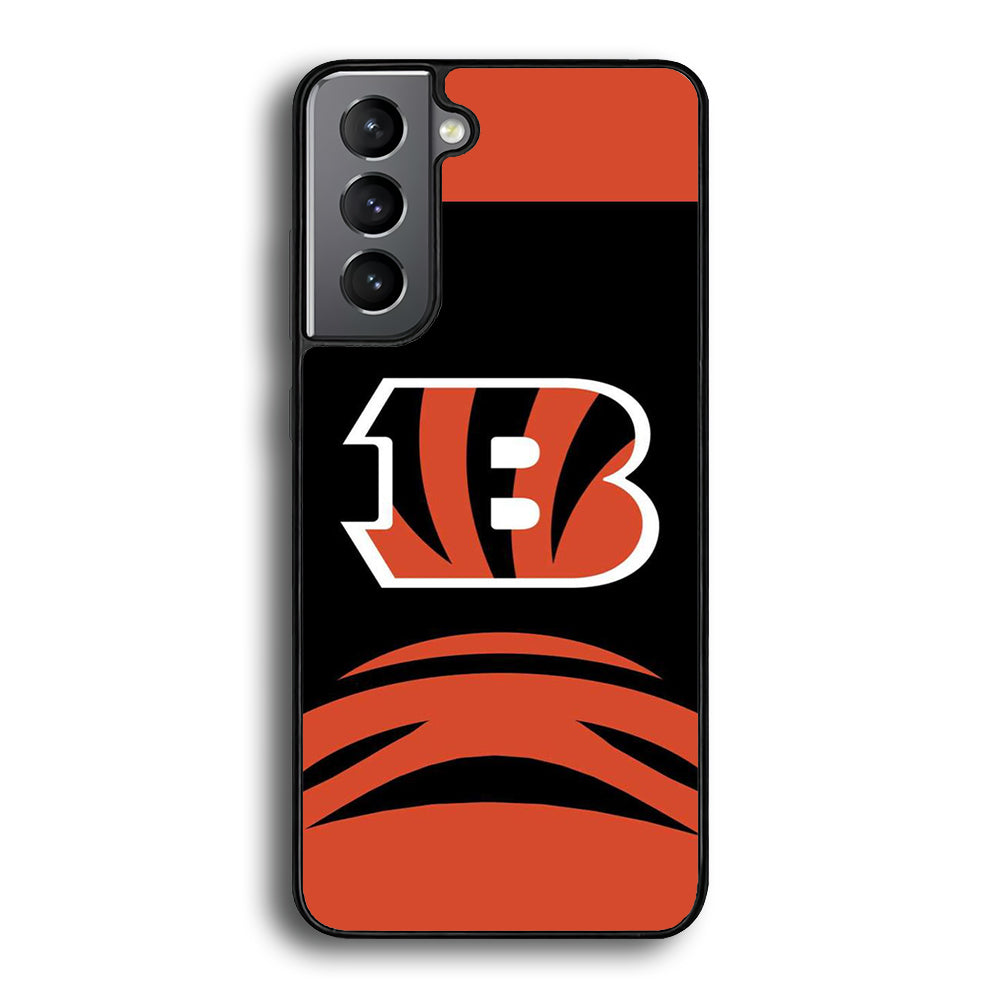 AFC Cincinnati Bengals Black Orange Samsung Galaxy S24 Case - Ezzystore
