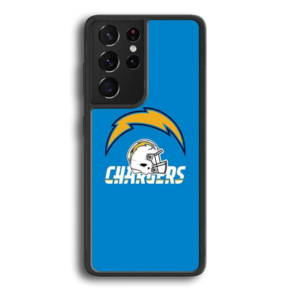 AFC Los Angeles Chargers Helmet Samsung Galaxy S23 Ultra Case - Ezzystore