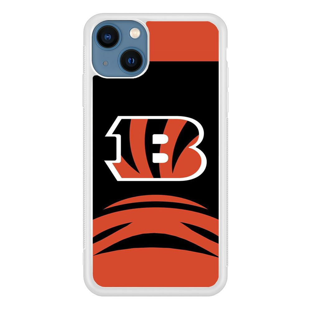 AFC Cincinnati Bengals Black Orange iPhone 15 Plus Case