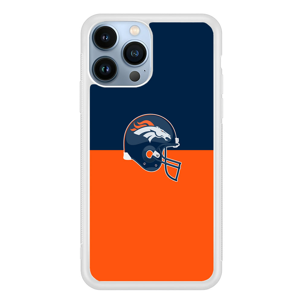 AFC Denver Broncos Helmet iPhone 14 Pro Case