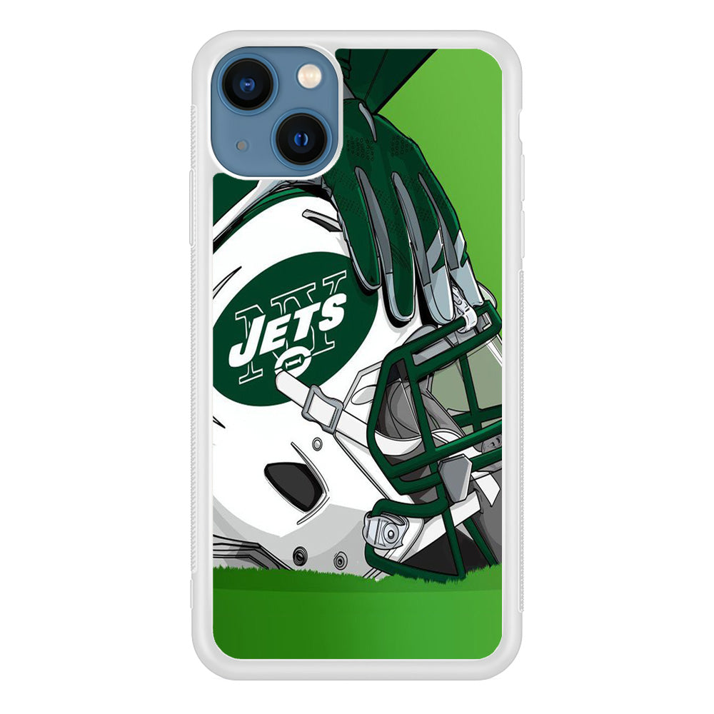 AFC New York Jets Helmet iPhone 15 Plus Case