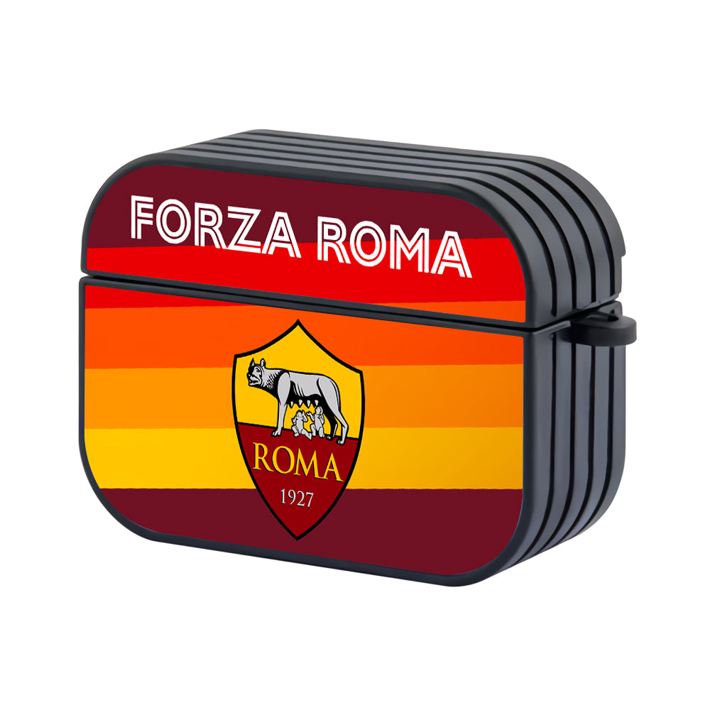 AS Roma Forza Roma Hard Plastic Case Cover For Apple Airpods Pro - Ezzystore