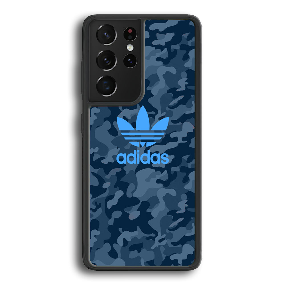 Adidas Blue Camo Samsung Galaxy S24 Ultra Case - Ezzystore
