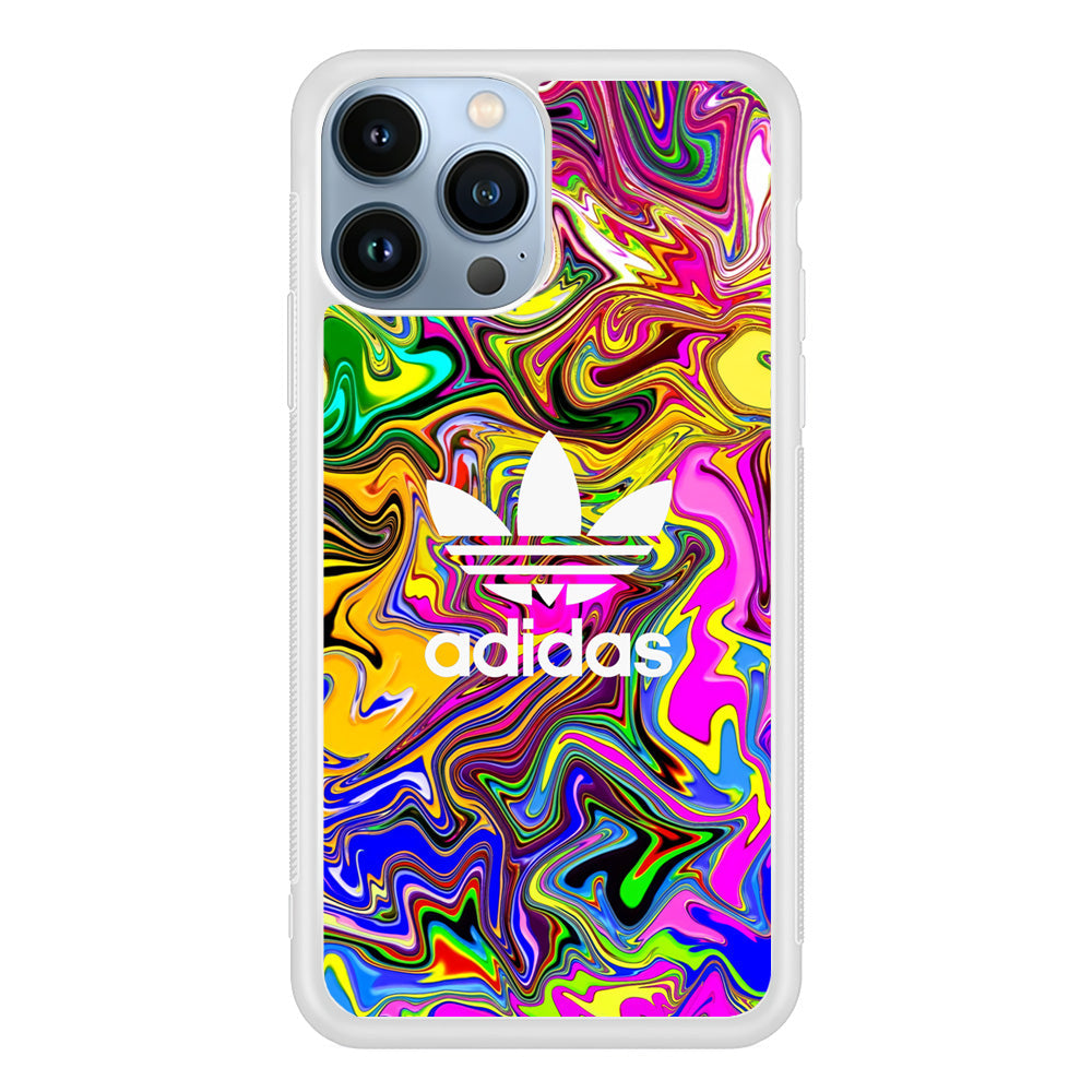 Adidas Liquid Color Melt iPhone 14 Pro Max Case