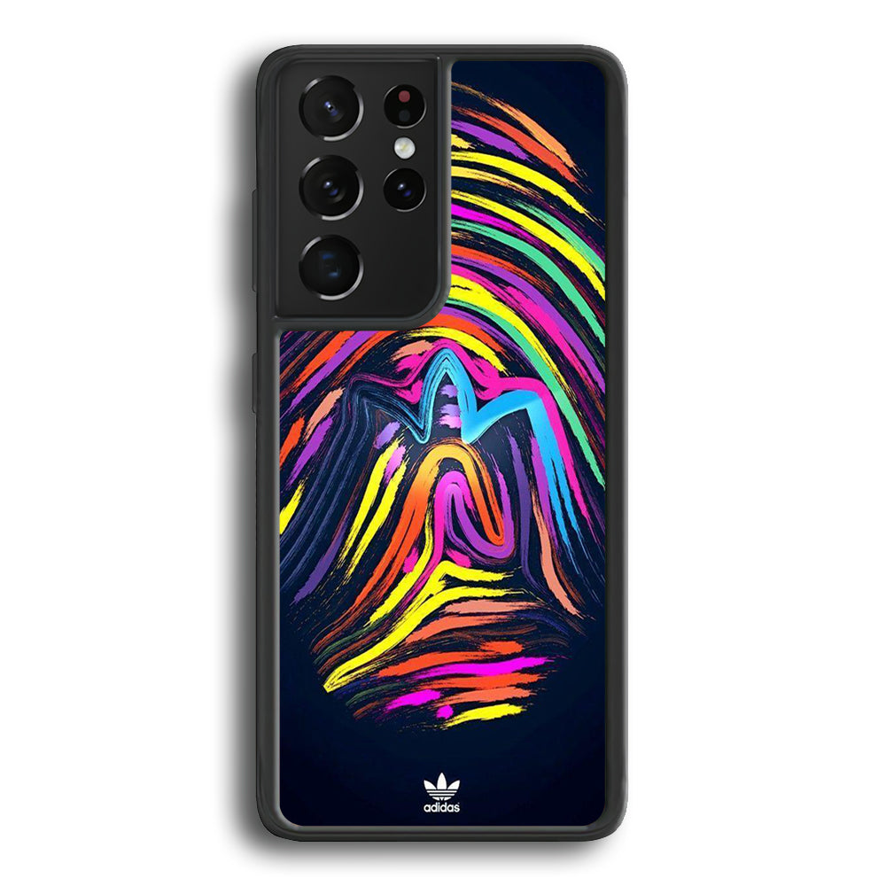 Adidas Rainbow Finger Print Samsung Galaxy S24 Ultra Case - Ezzystore