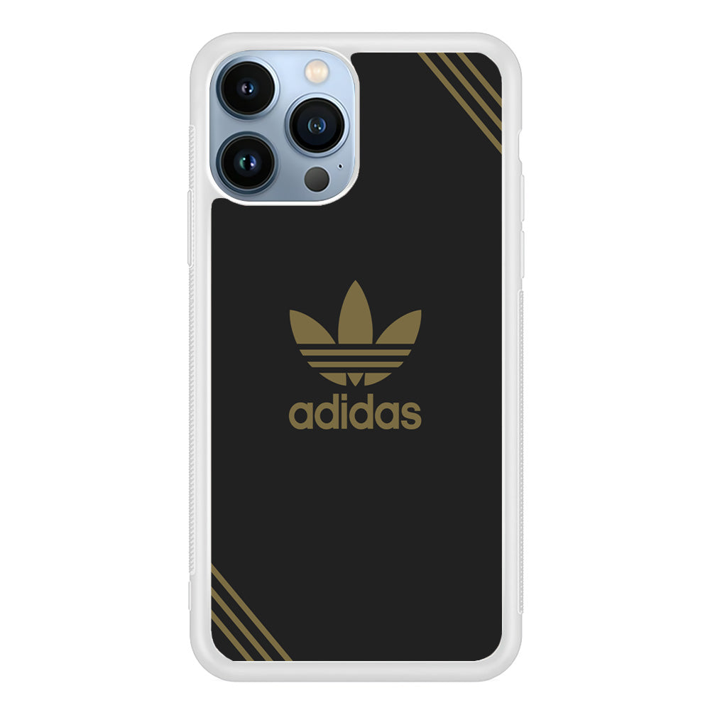 Adidas Gold Absolute Grey iPhone 14 Pro Case