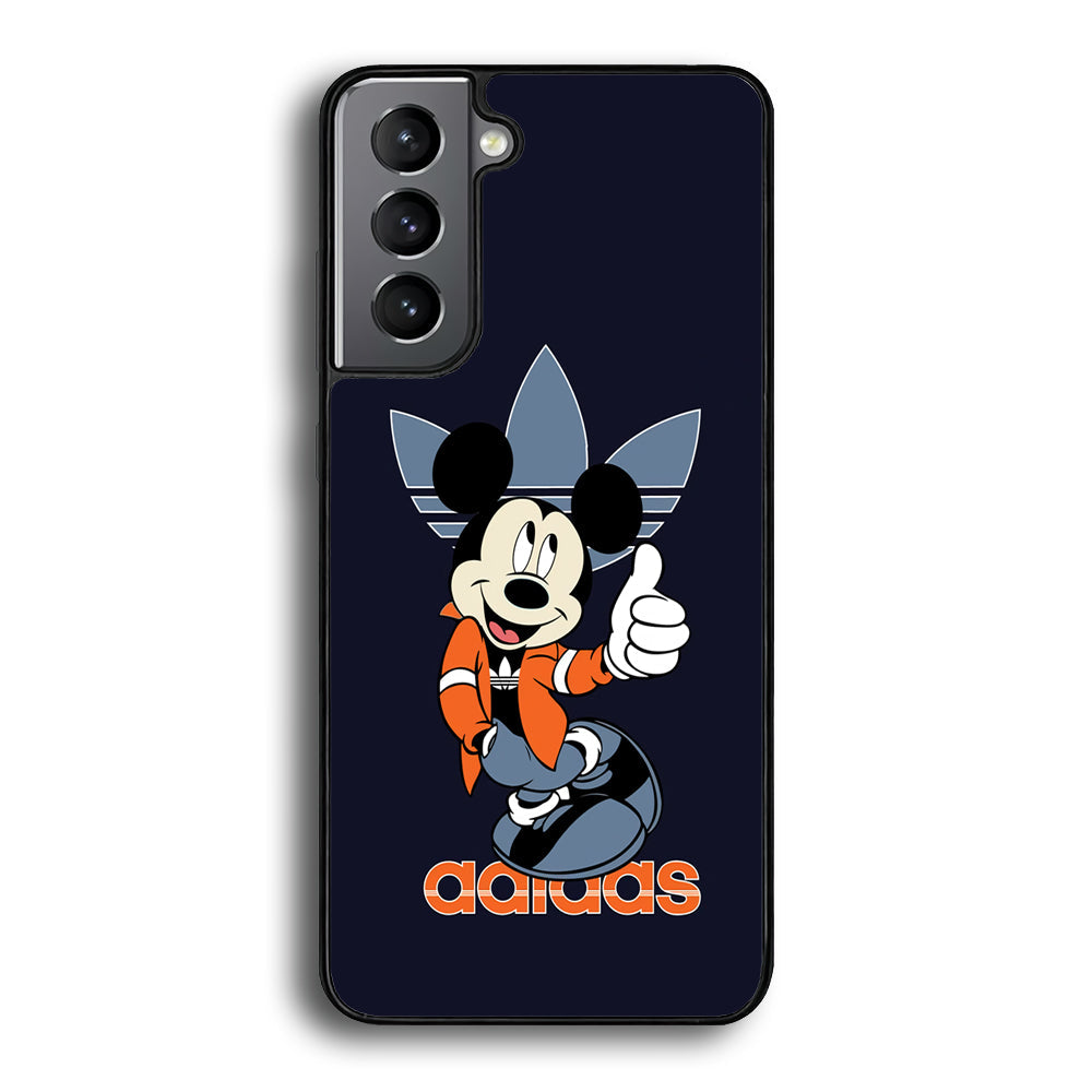 Adidas Navy Mickey Samsung Galaxy S23 Case - Ezzystore