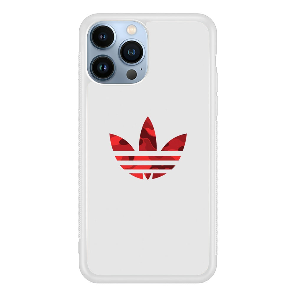 Adidas Pearl Camo Red iPhone 14 Pro Max Case