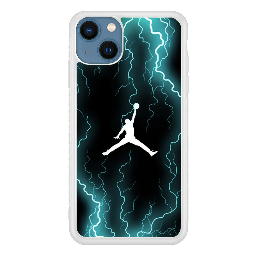 Air Jordan Lightning Pattern iPhone 15 Case