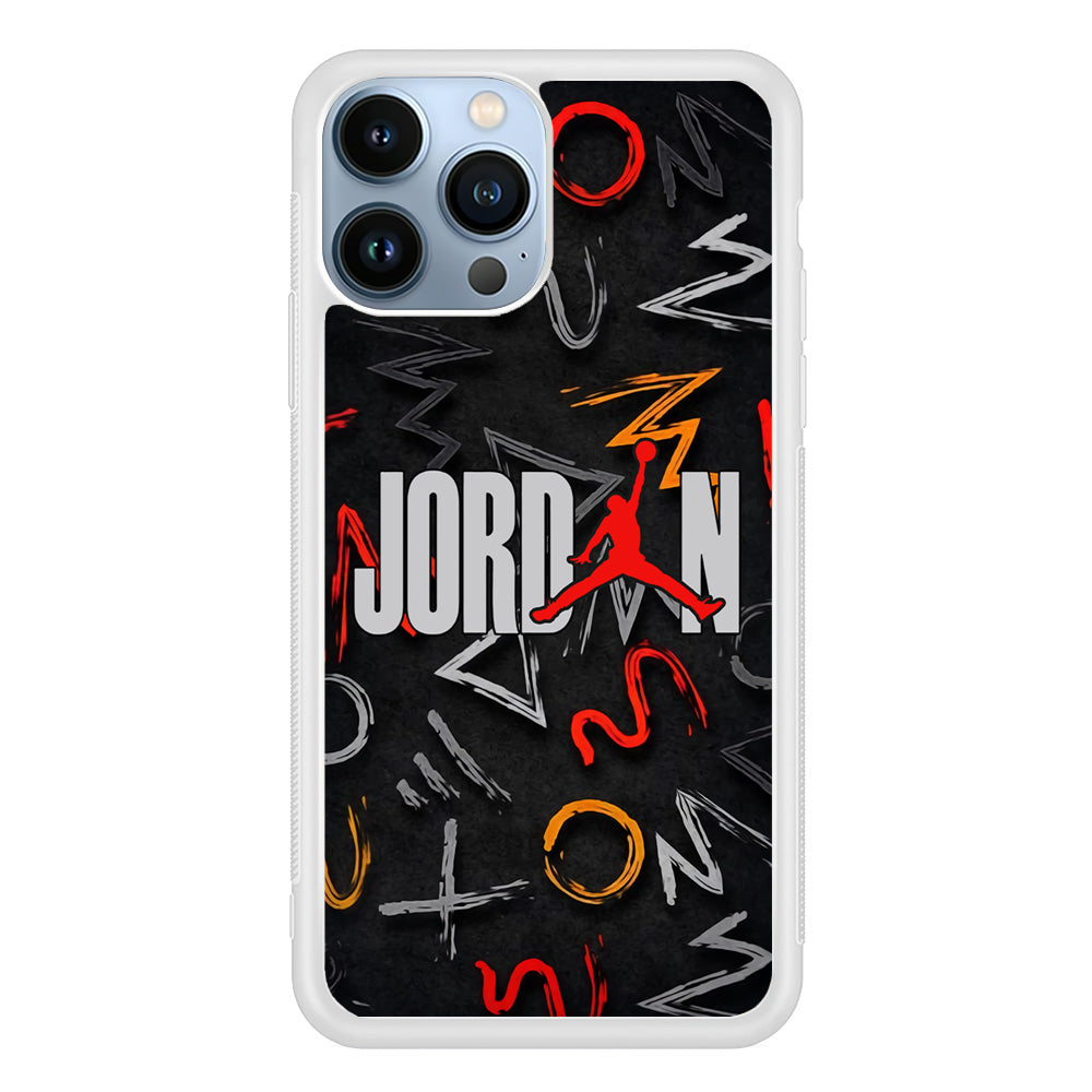 Air Jordan Mix Shape iPhone 15 Pro Case