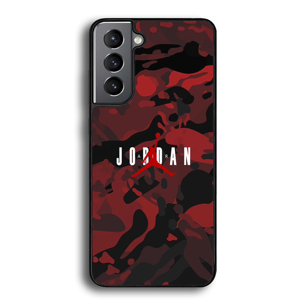 Air Jordan Red Lunar Eclipse Samsung Galaxy S24 Plus Case - Ezzystore