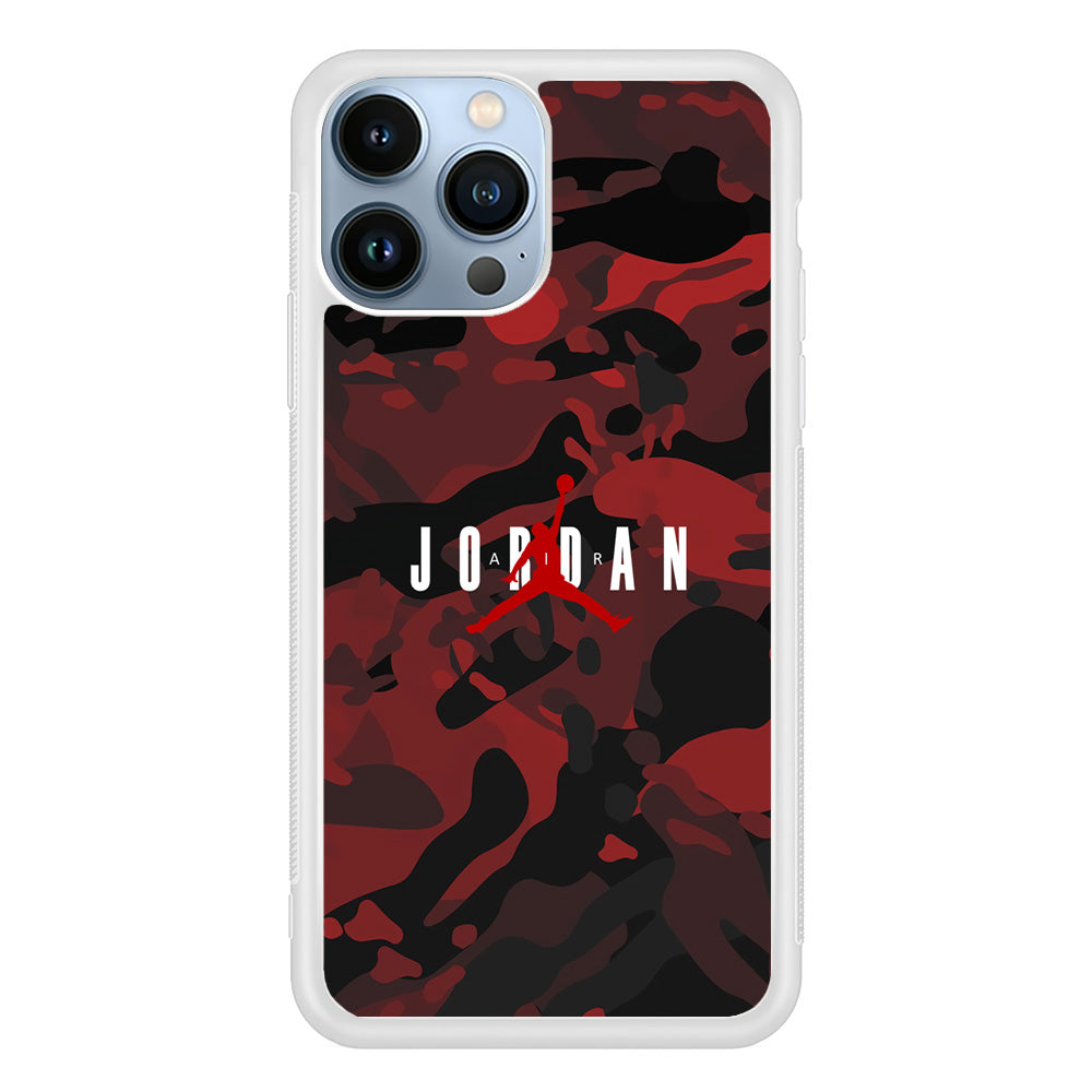 Air Jordan Red Lunar Eclipse iPhone 14 Pro Max Case