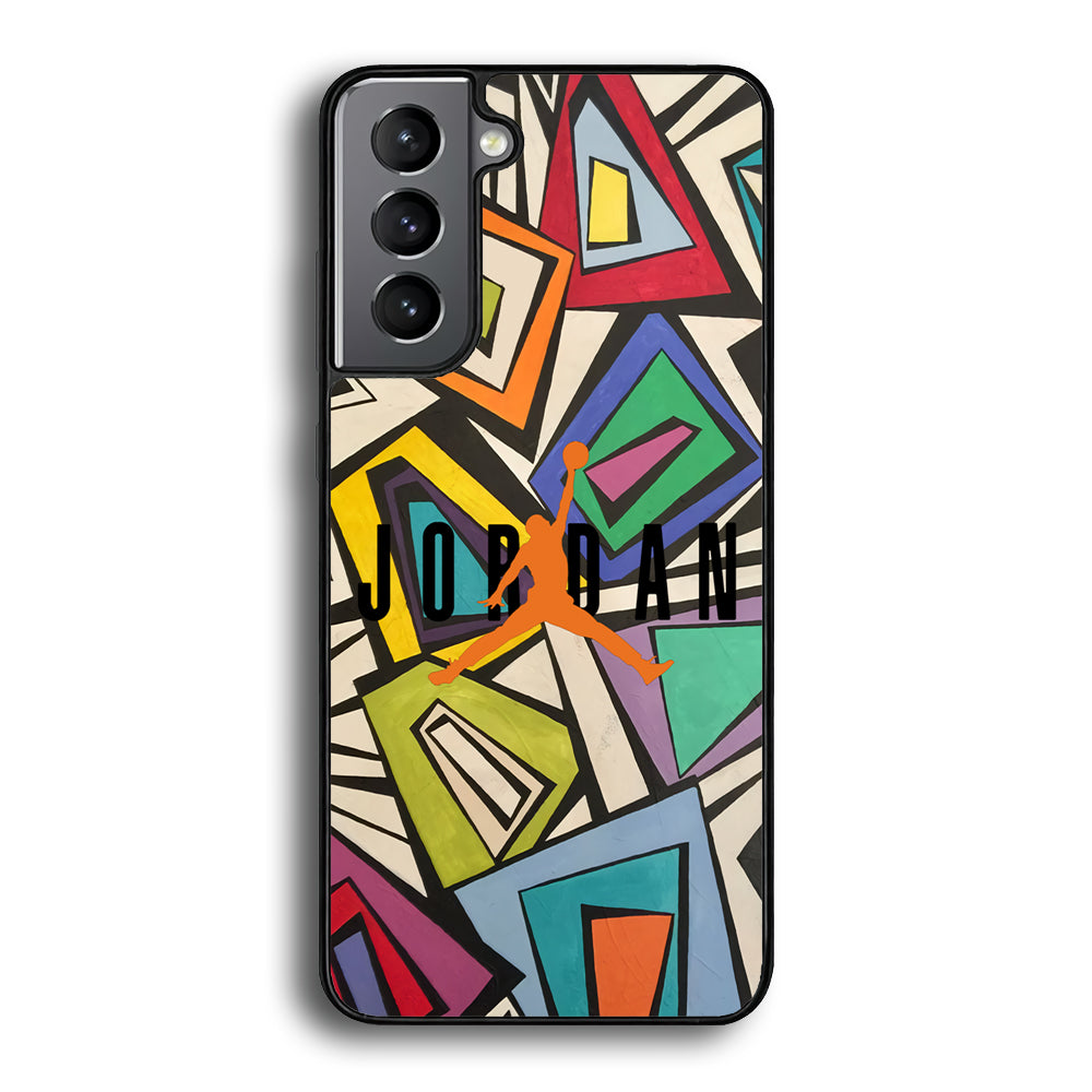 Air Jordan Retro Shape Abstract Samsung Galaxy S24 Plus Case - Ezzystore