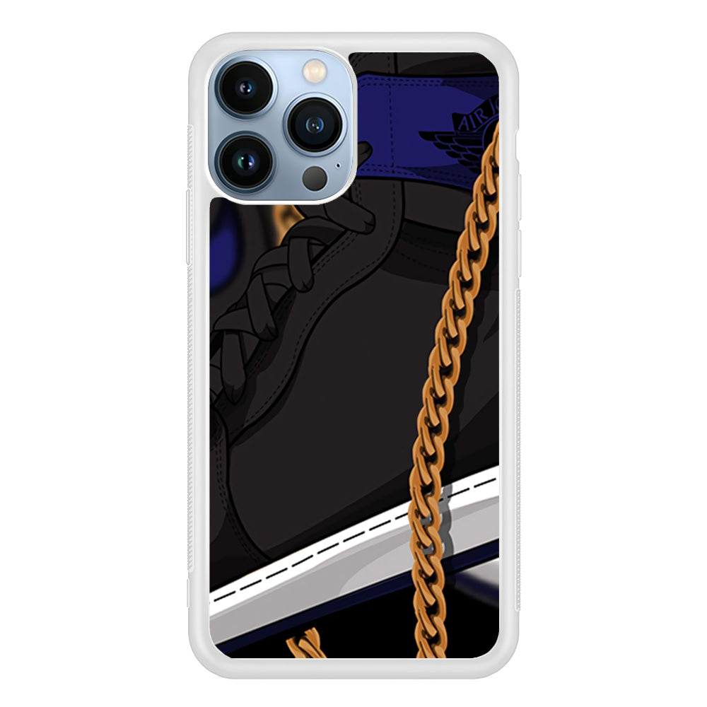 Air Jordan Shoes Grey iPhone 14 Pro Max Case