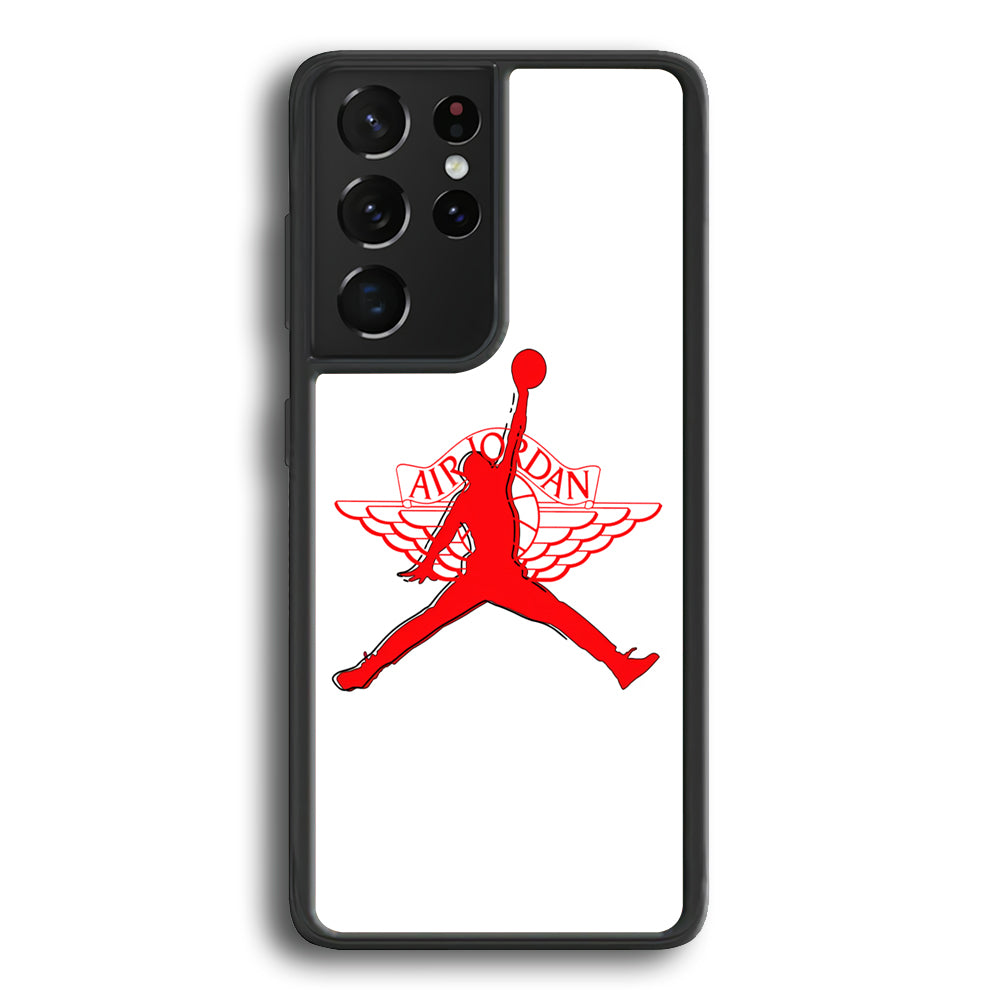Air Jordan Symbol Emblem Samsung Galaxy S24 Ultra Case - Ezzystore