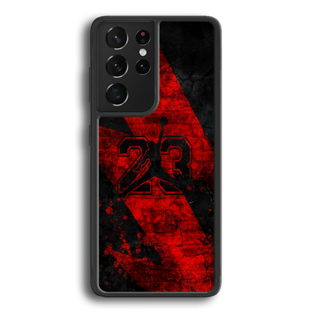 Air Jordan The Red Lightning Samsung Galaxy S24 Ultra Case - Ezzystore