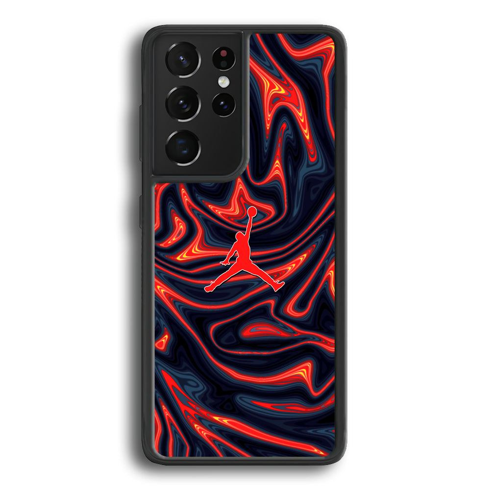 Air Jordan Volcanic Current Samsung Galaxy S24 Ultra Case - Ezzystore