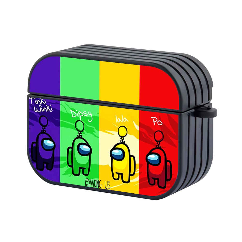 Among Us Ft Teletubbies Hard Plastic Case Cover For Apple Airpods Pro - Ezzystore