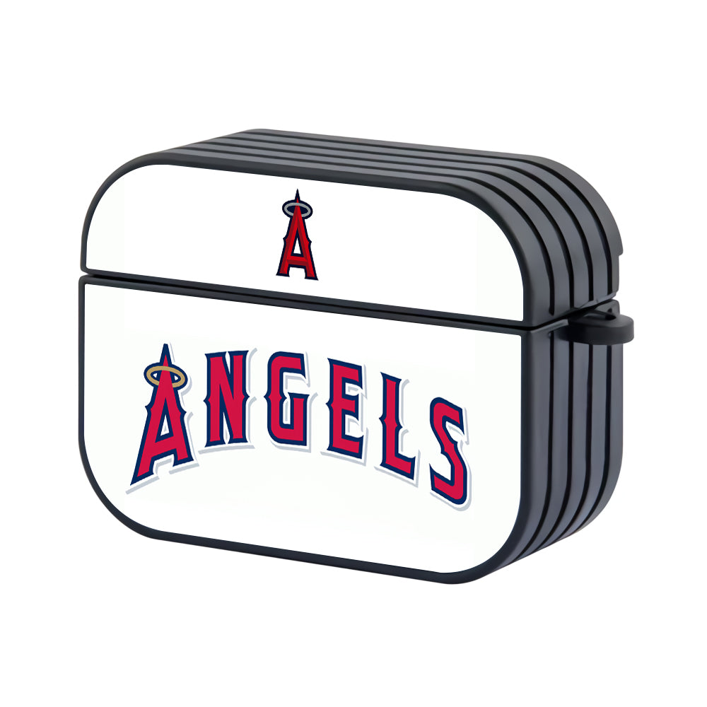 Anaheim Angels Team MLB Hard Plastic Case Cover For Apple Airpods Pro 3 - Ezzystore