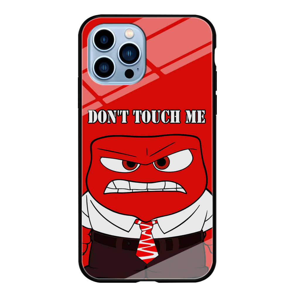 Angry Inside Out Don't Touch Me iPhone 13 Pro Case
