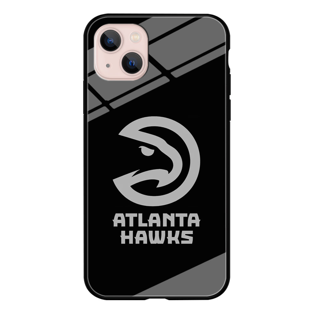 Atlanta Hawks Black Grey iPhone 14 Case