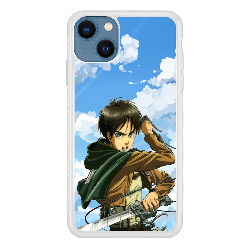 Attack on Titan Eren Jaeger iPhone 15 Plus Case