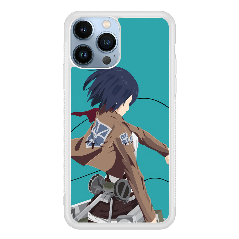 Attack on Titan Mikasa Tosca iPhone 14 Pro Max Case