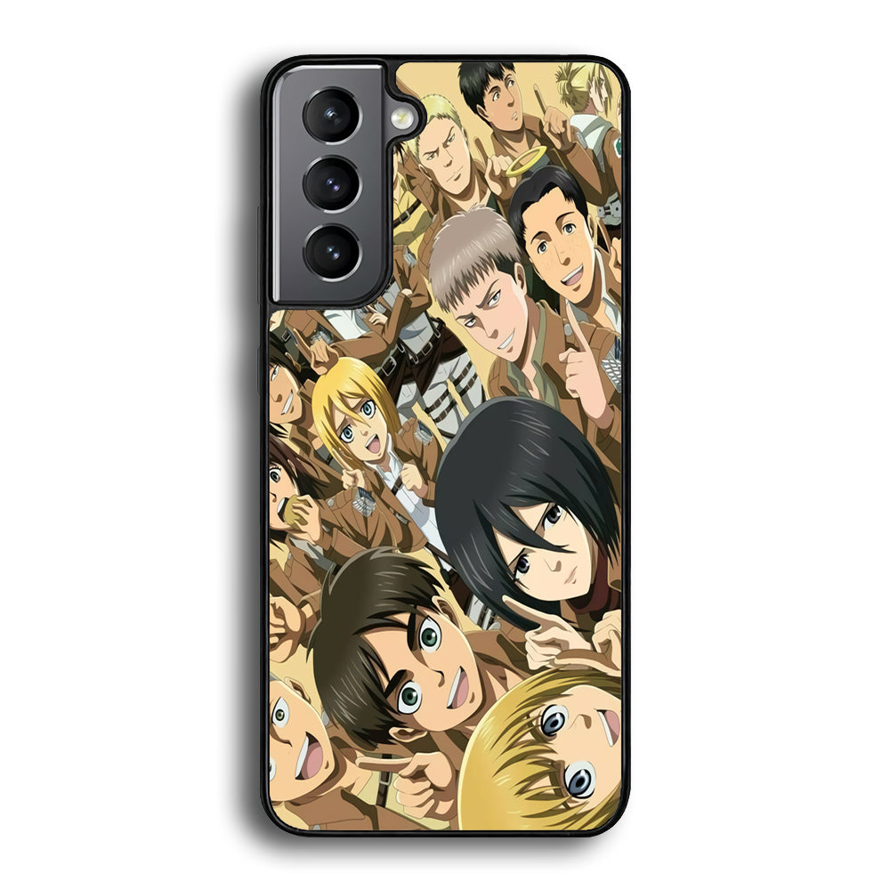 Attack on Titan Family Samsung Galaxy S24 Plus Case - Ezzystore