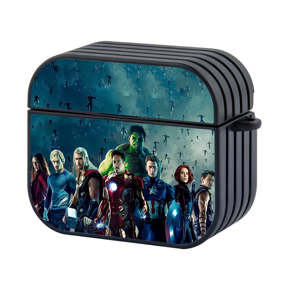 Avenger Team All Character Hard Plastic Case Cover For Apple Airpods 4 - Ezzystore