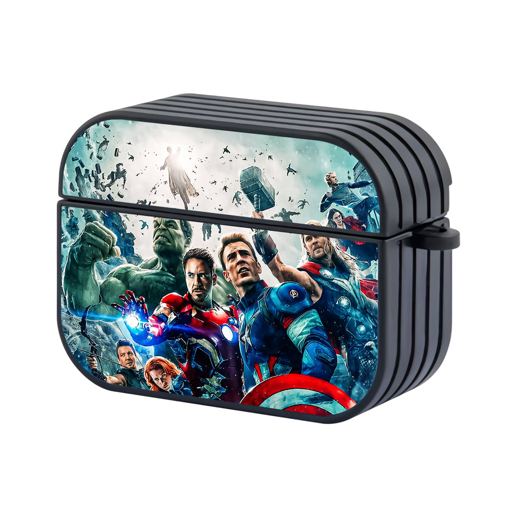 Avengers Spirit of Team Hard Plastic Case Cover For Apple Airpods Pro 3 - Ezzystore