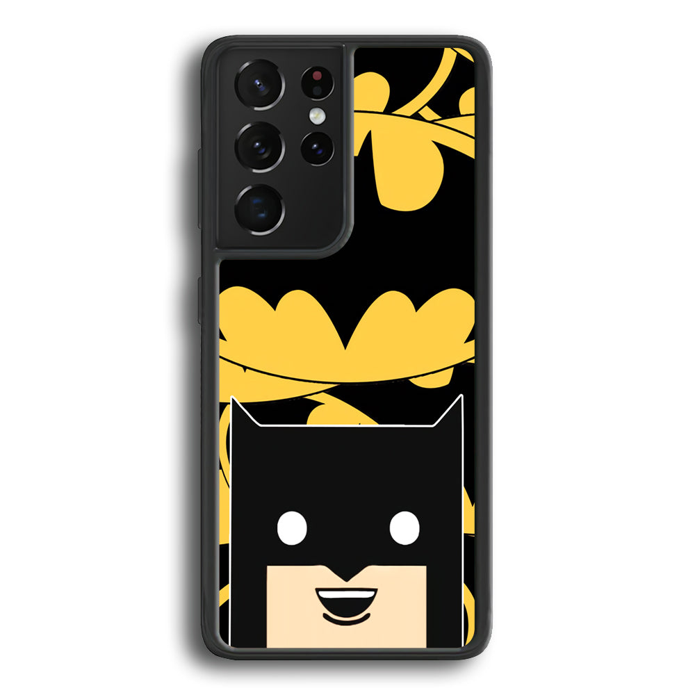 Batman Lego Face Samsung Galaxy S23 Ultra Case - Ezzystore