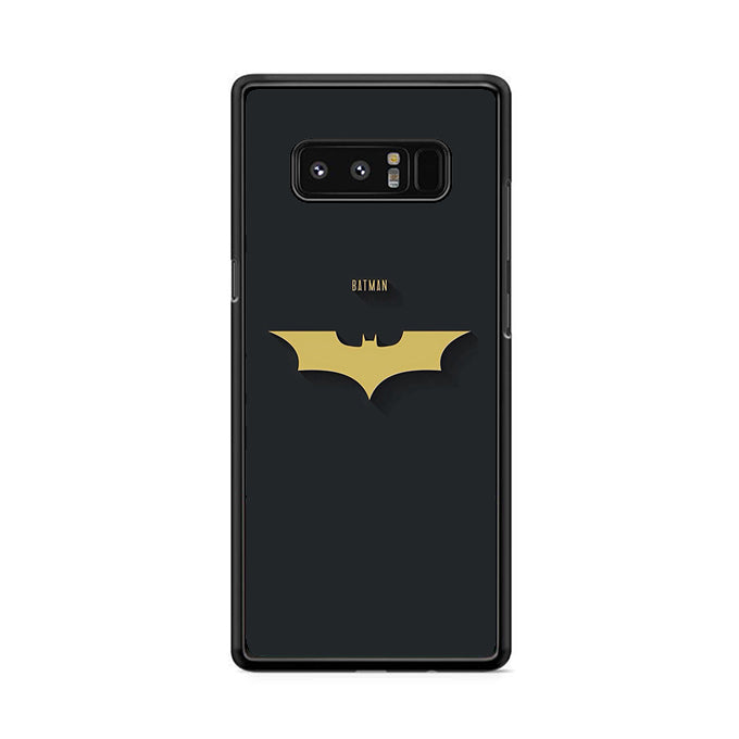 Batman Yellow Logo Simple Samsung Galaxy Note 8 Case