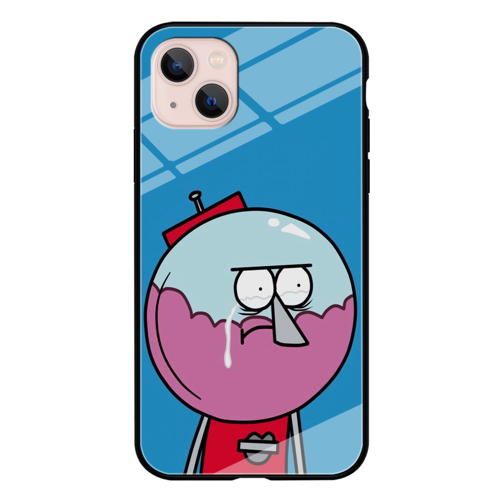 Benson Regular Show Crying Moment iPhone 14 Case