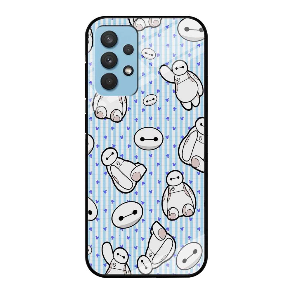 Big Hero 6 Baymax Stripe And Love Samsung Galaxy A32 Case