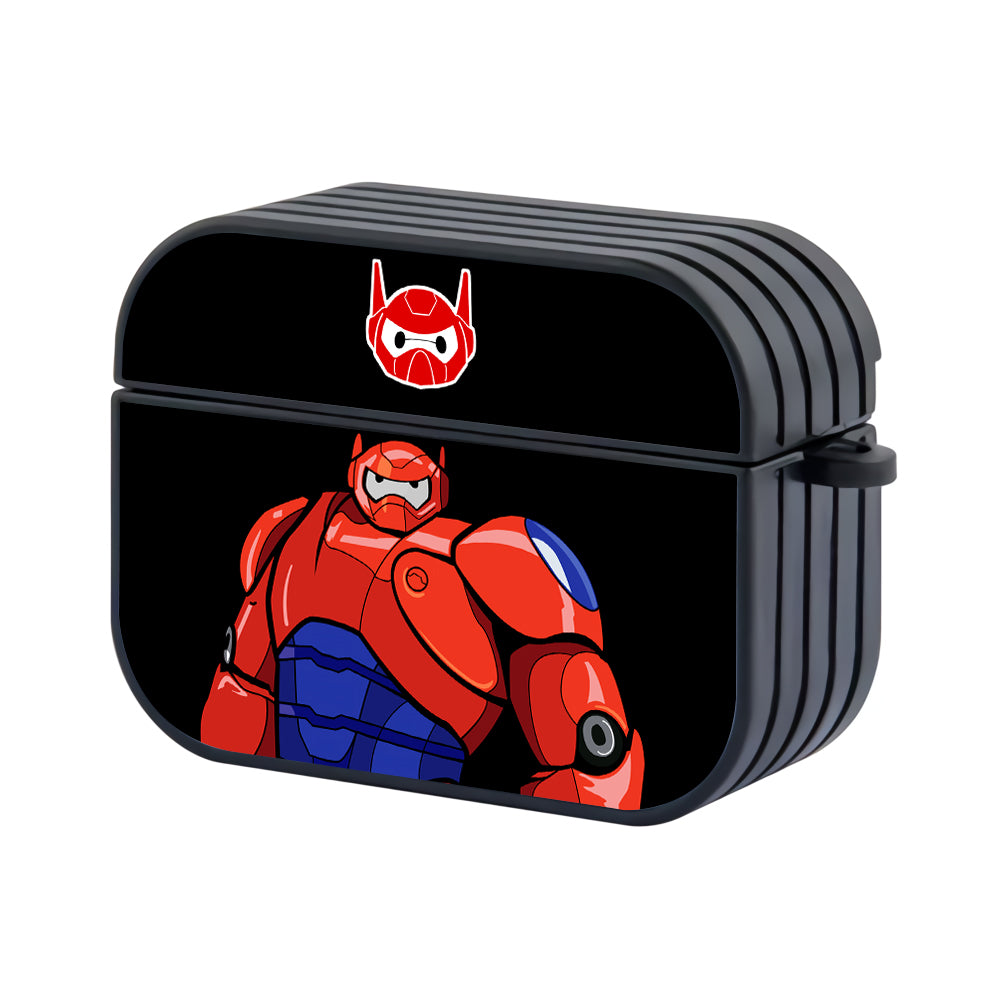 Big Hero Baymax Red Armor Hard Plastic Case Cover For Apple Airpods Pro - Ezzystore
