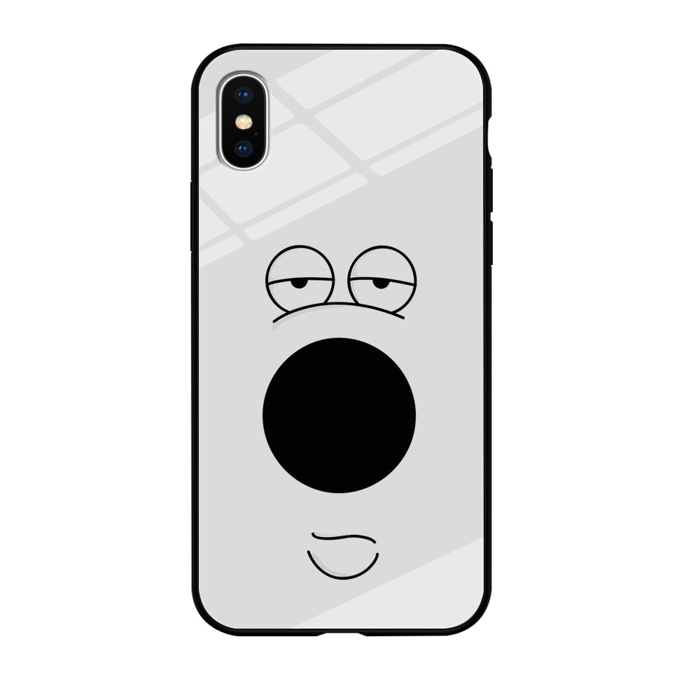 Brian Family Guy Face iPhone Xs Max Case