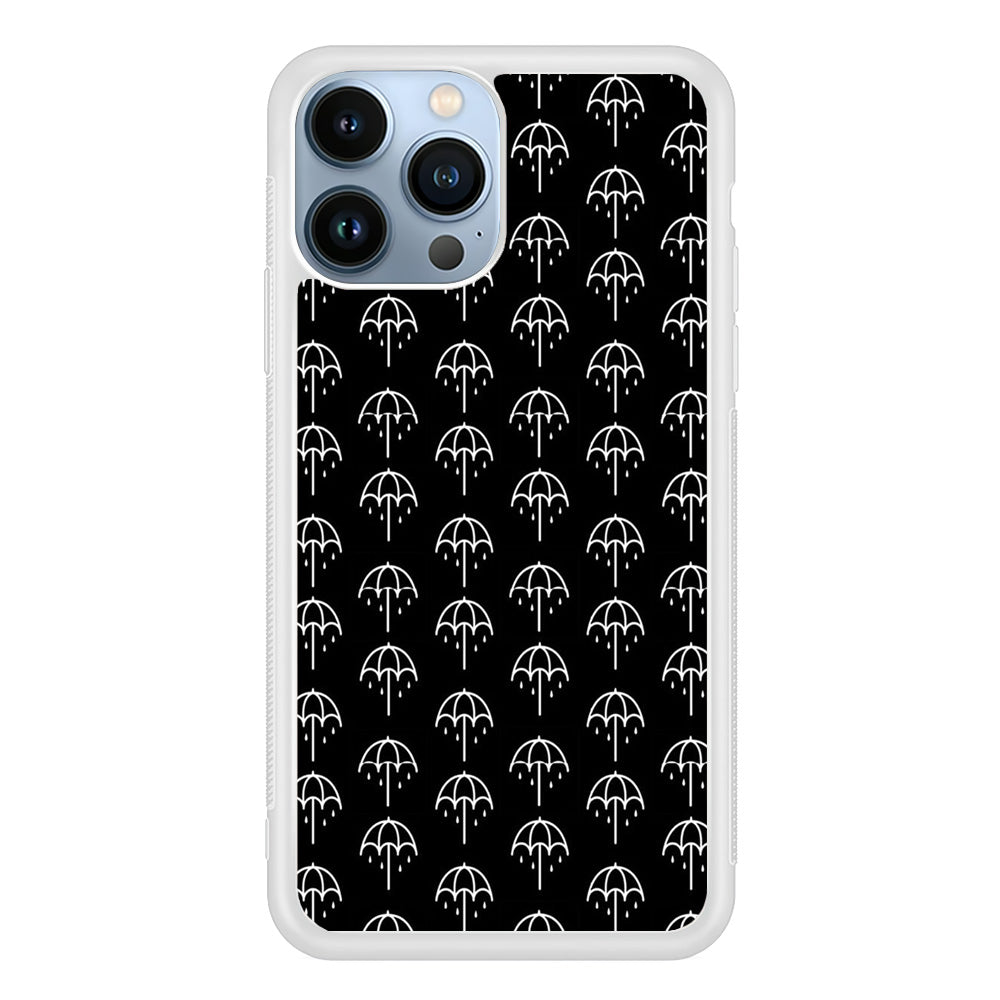 Bring Me The Horizon Black Umbrella Logo iPhone 14 Pro Max Case