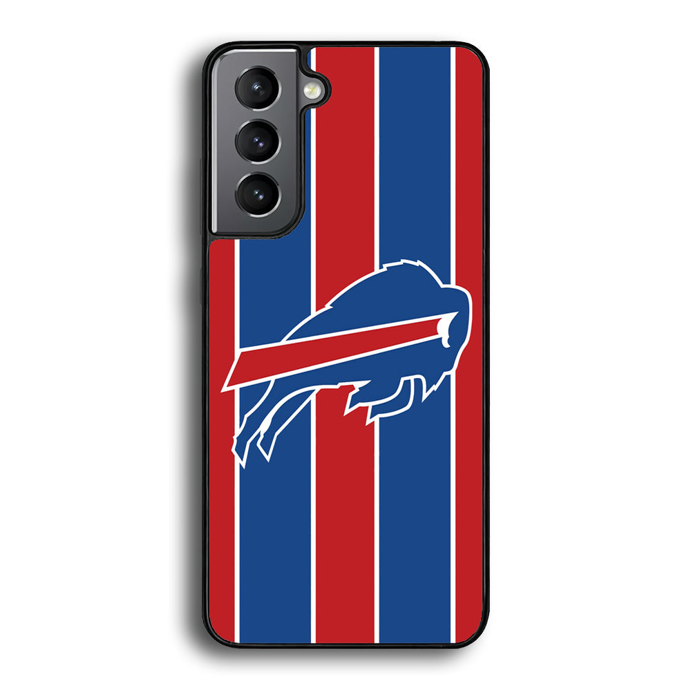Buffalo Bills Stripe And Logo Samsung Galaxy S24 Plus Case - Ezzystore