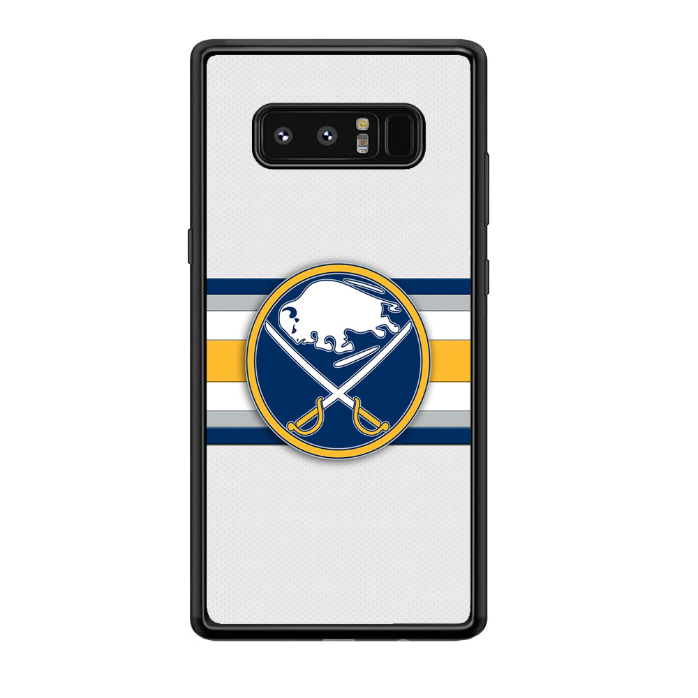 Buffalo Sabres Stripe Logo Samsung Galaxy Note 8 Case