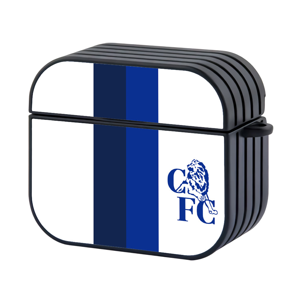 Chelsea Away Old Jersey Hard Plastic Case Cover For Apple Airpods 3 - Ezzystore