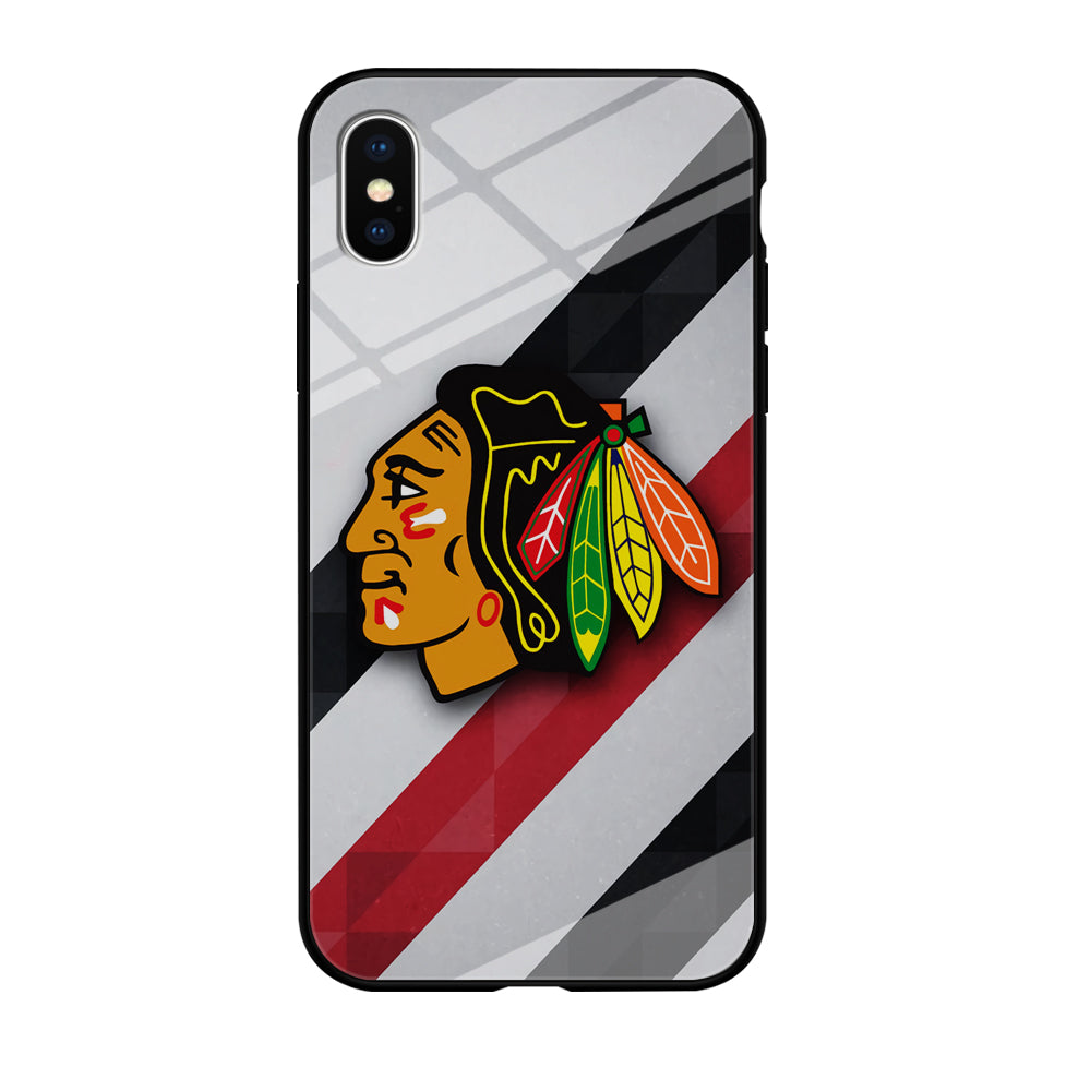 Chicago Blackhawks NHL Team iPhone X Case