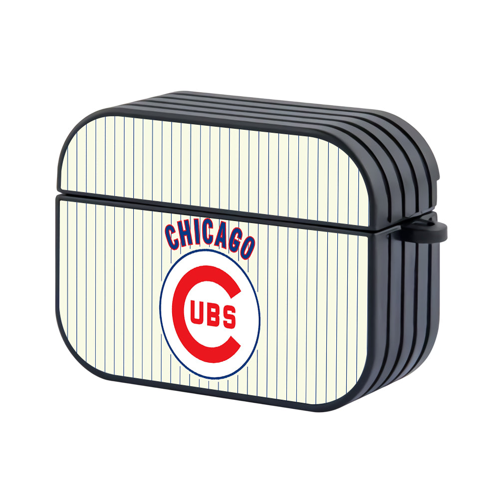 Chicago Cubs MLB Team Hard Plastic Case Cover For Apple Airpods Pro 3 - Ezzystore