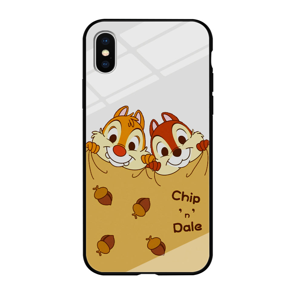 Chip And Dale Winter Blanket iPhone XS Case