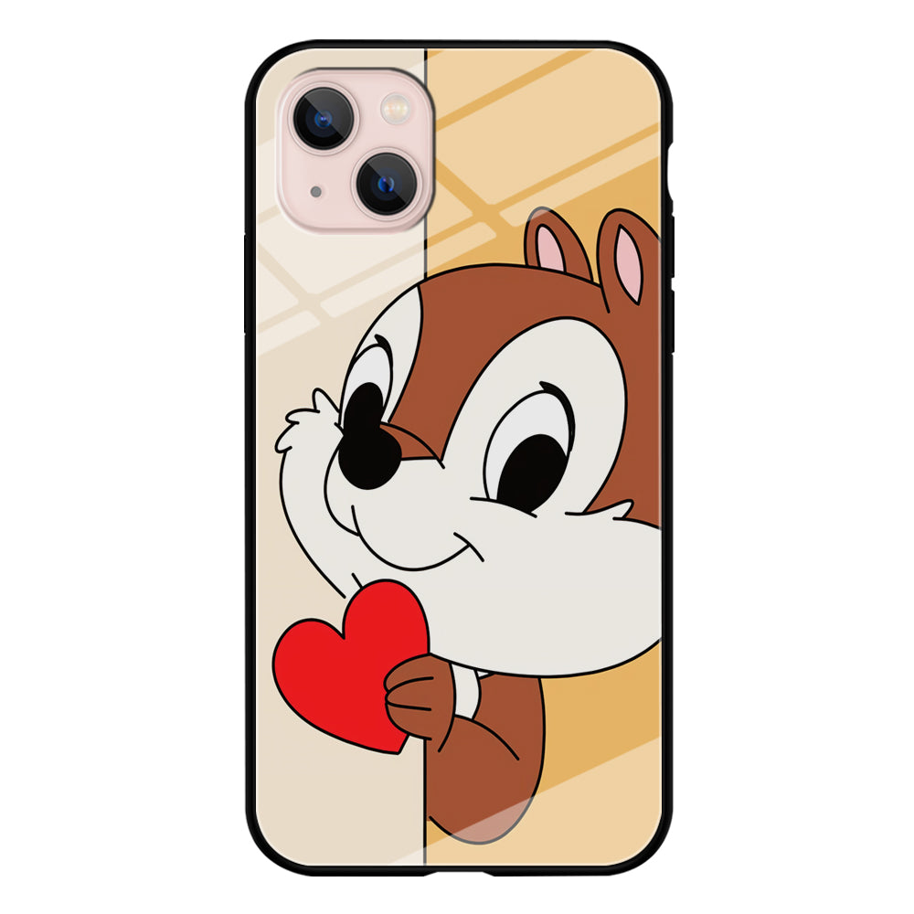 Chip Character Give Love Chip And Dale iPhone 14 Case