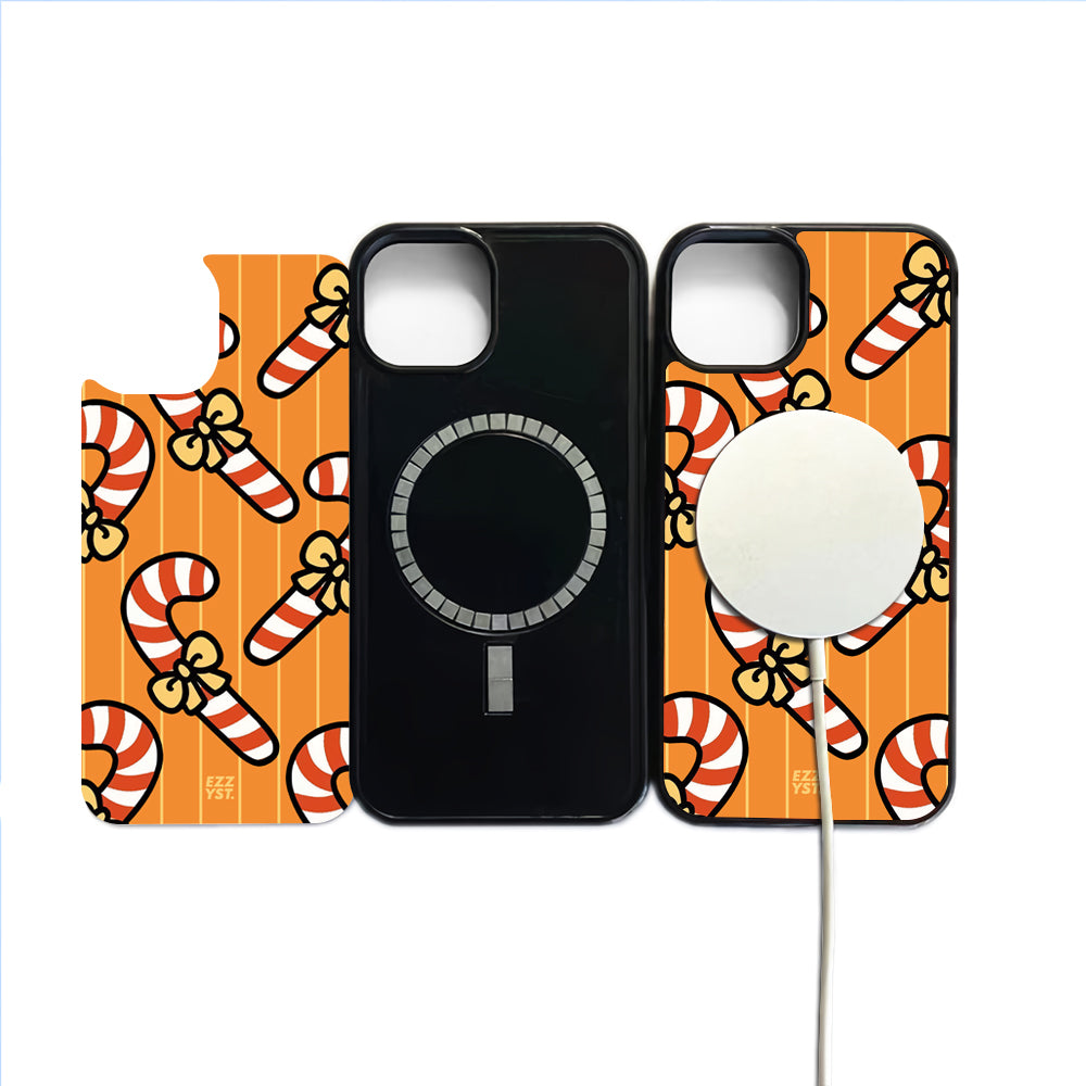 Christmas Goods Candy Cane Magsafe iPhone Case