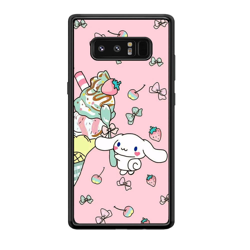 Cinnamoroll Ice Cream Dessert Samsung Galaxy Note 8 Case