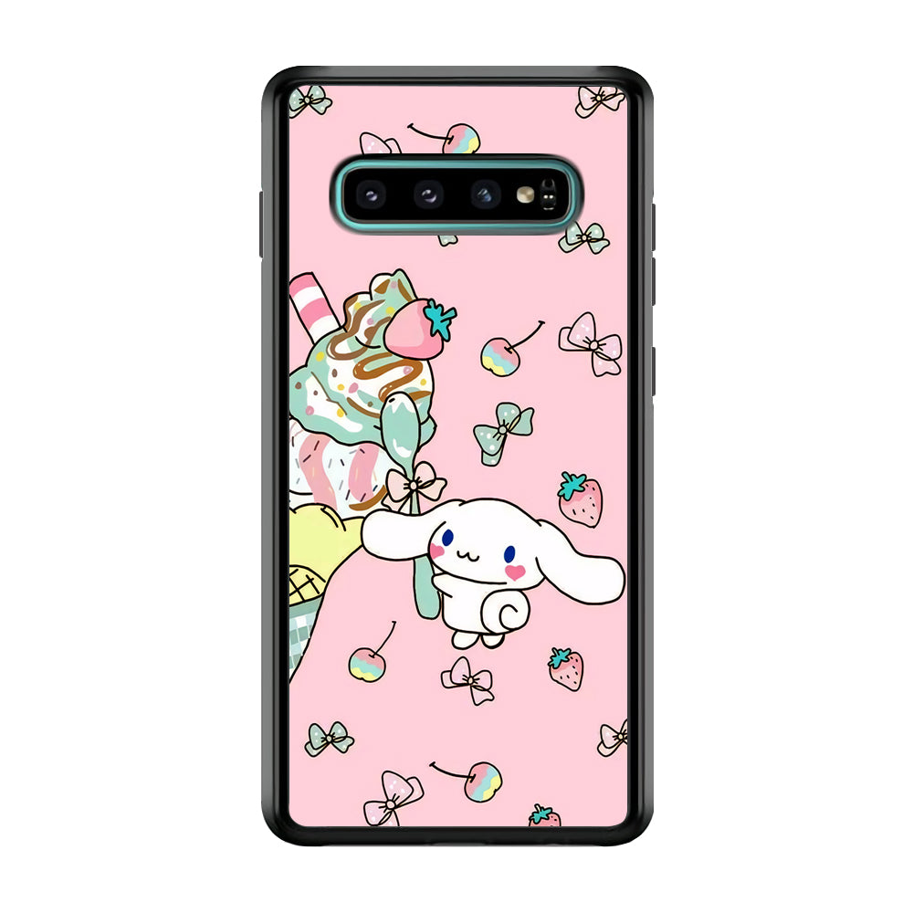 Cinnamoroll Ice Cream Dessert Samsung Galaxy S10 Case