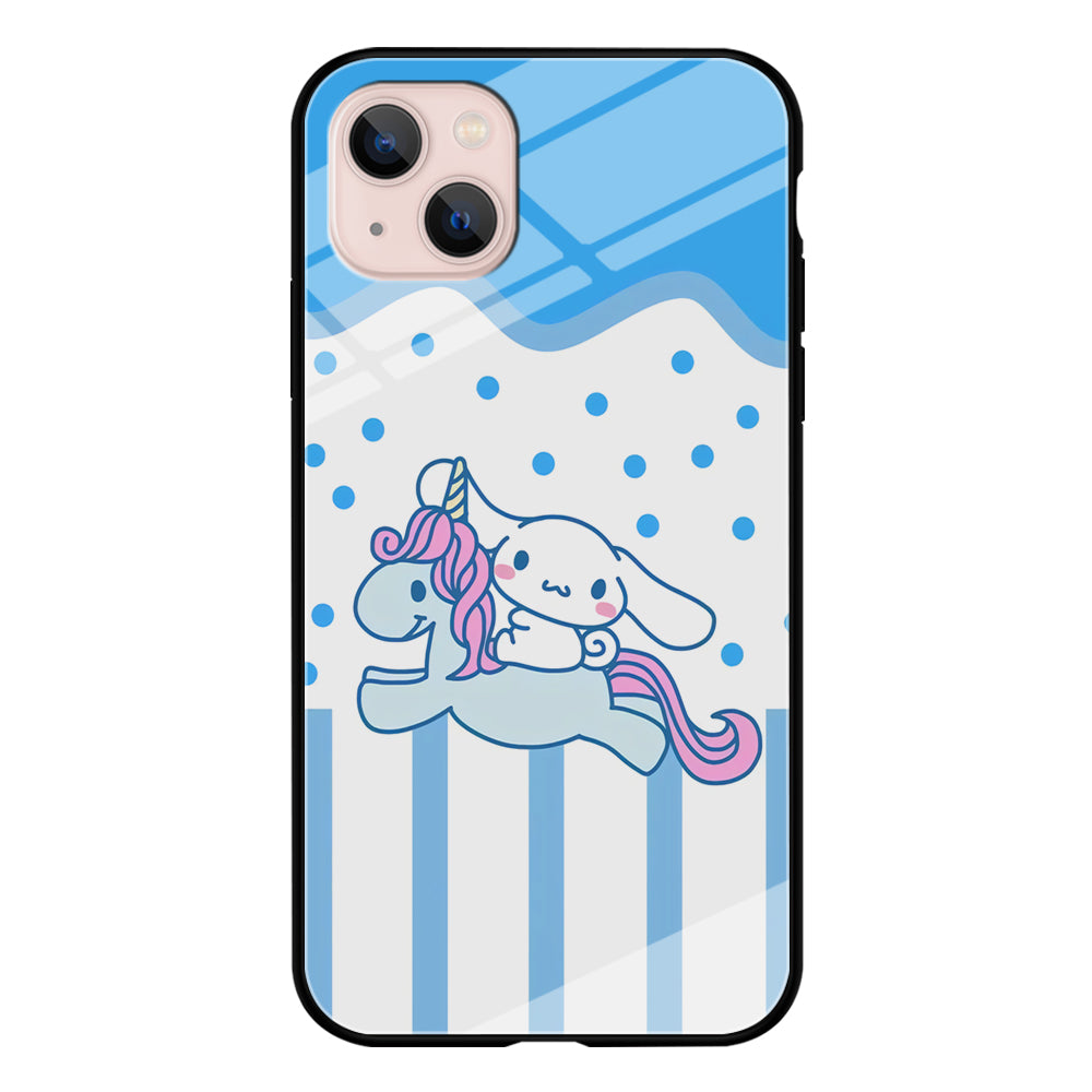 Cinnamoroll With Unicorn iPhone 14 Case