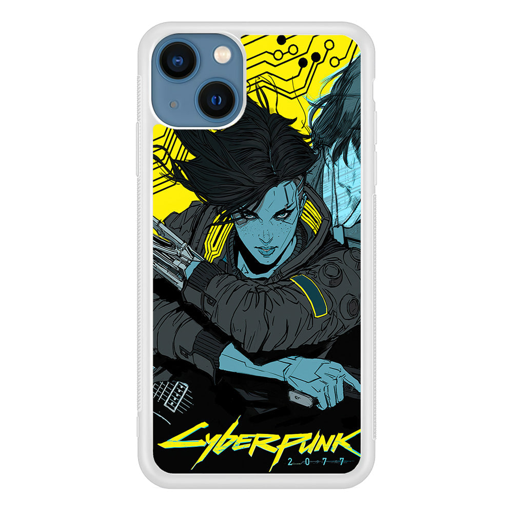 Cyberpunk Judy Character iPhone 14 Case