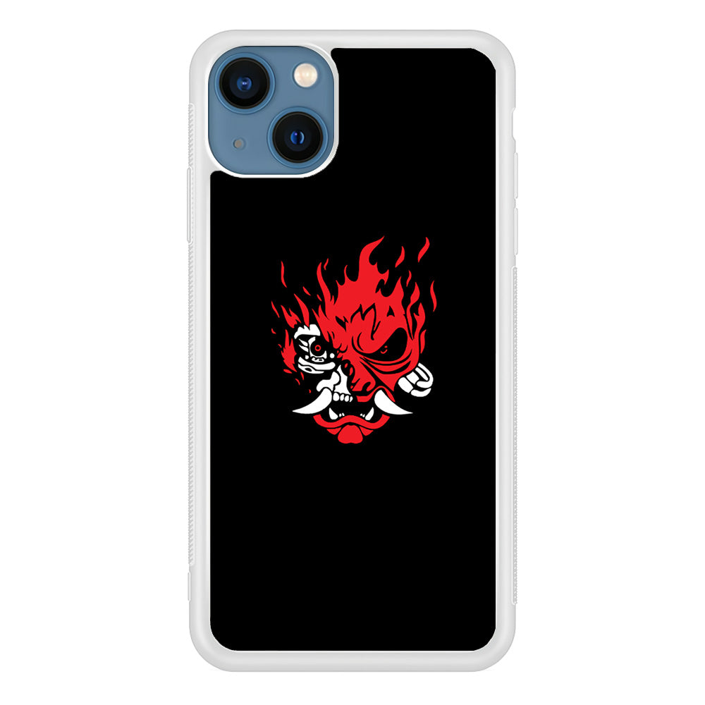 Cyberpunk Logo Black iPhone 14 Case
